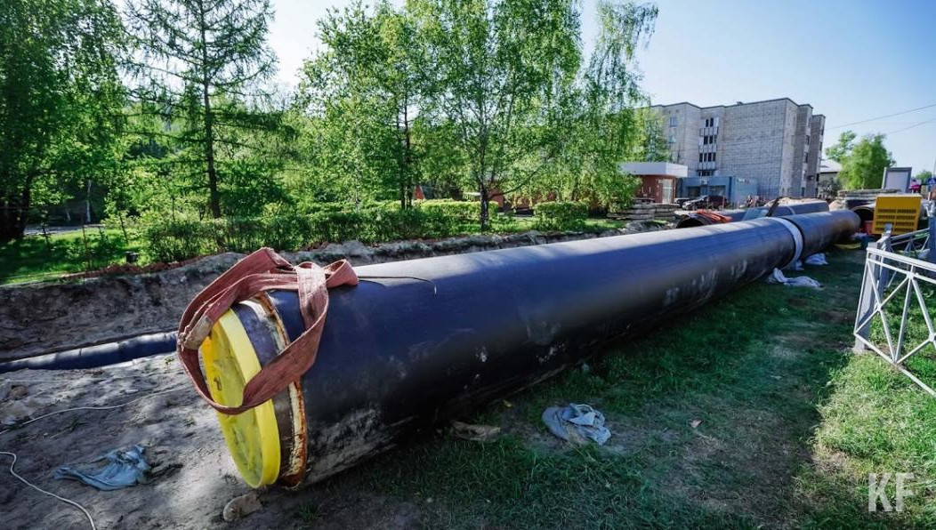Строители намерены сдать трубопровод и восстановить территорию до 15 июня.
