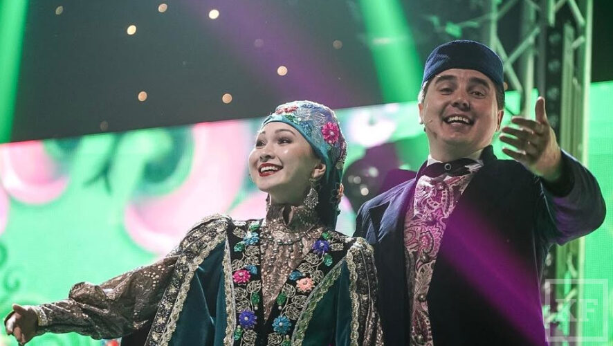 Фестиваль татаро-башкирской эстрады прошел в Казани.