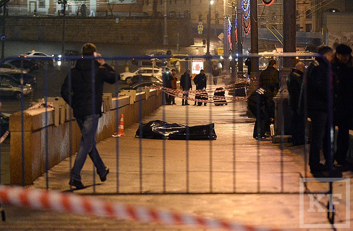 которая проезжала по Большому Москворецкому мосту в момент убийства политика Бориса Немцова