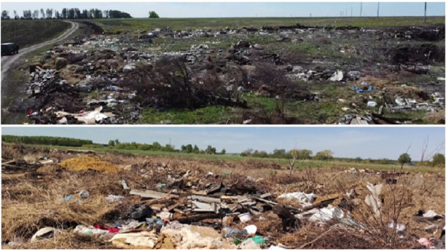 В селе Старое Аксубаево площадь