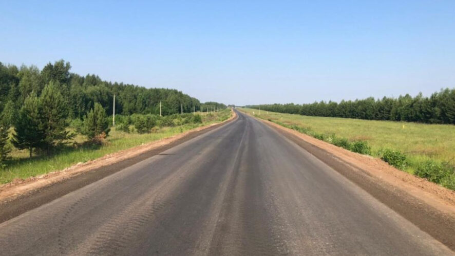 В республике закончились дорожные работы на трассе «Агрыз – Красный Бор» - Исенбаево – Старое Сляково – Черново.