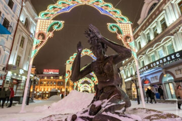 В новогодние каникулы Казань посетили 150 000 туристов.