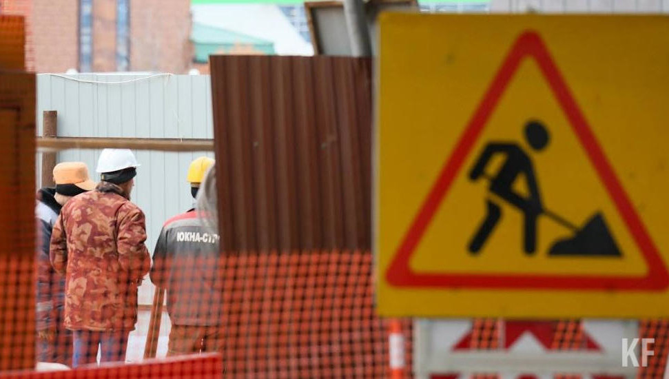 Причиной ограничения движения стало строительство кабельной канализации.