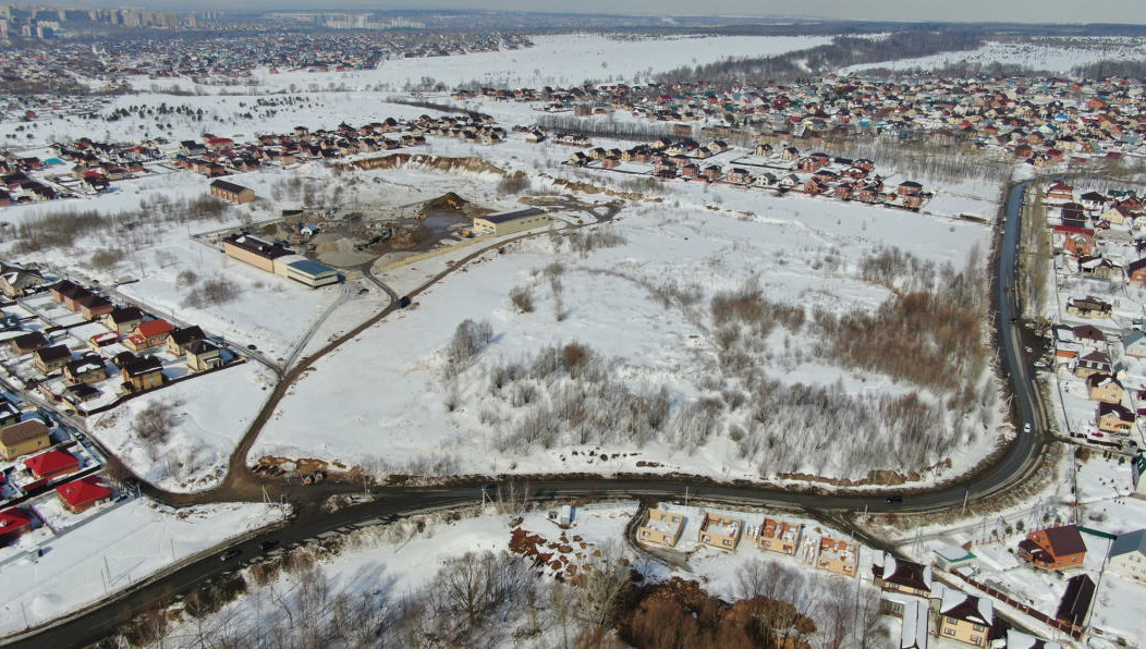 Школа будет стоять на улице Фиалковая.