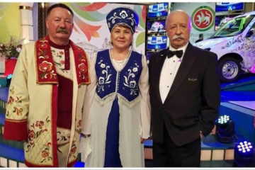 Делегация из Альметьевска выступит с музыкальным номером в татарских национальных костюмах