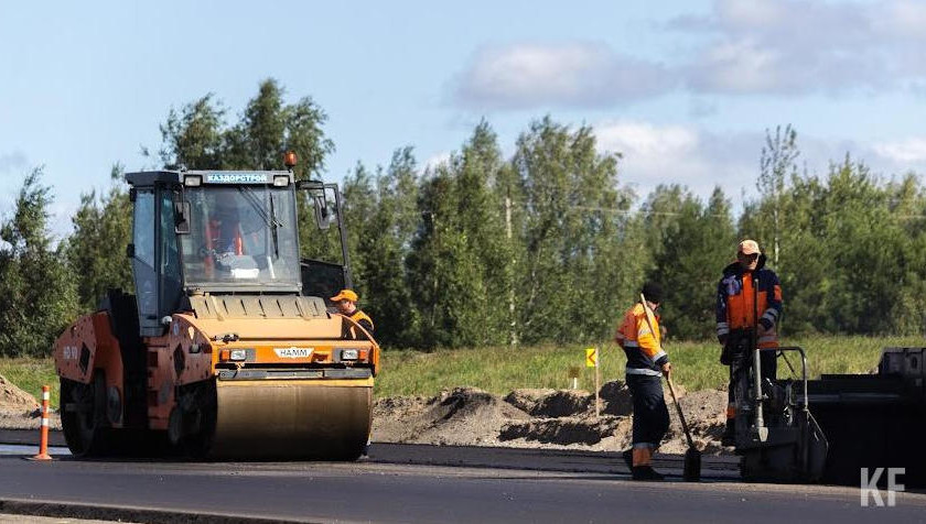 Работы выполняются в рамках национального проекта «Безопасные качественные дороги».