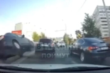 Инцидент произошёл по улице Сахарова.