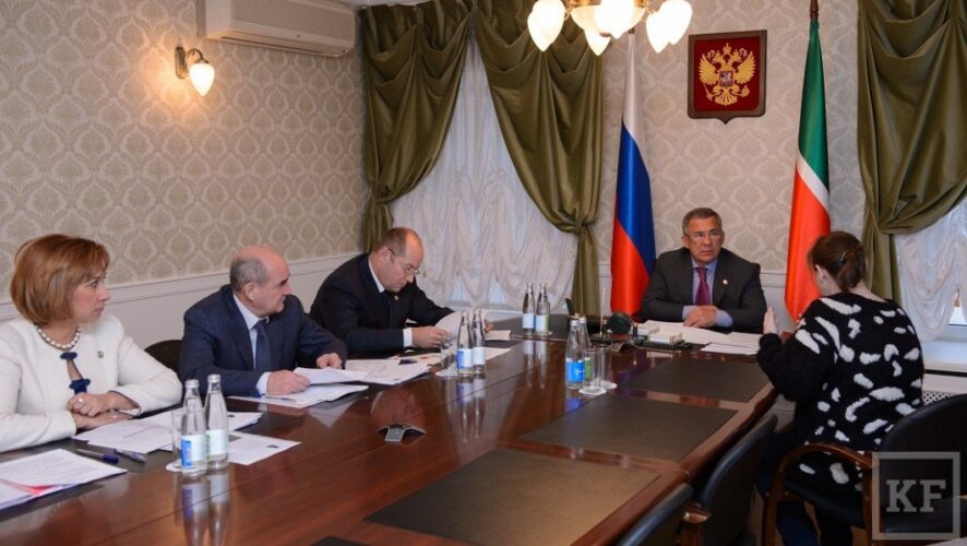 С обманутыми дольщиками компании «Фон» встретился сегодня президент Татарстана Рустам Минниханов