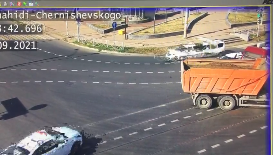 Движение было временно парализовано.