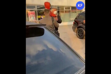 Нарушитель пытался скрыться на авто от правоохранителей
