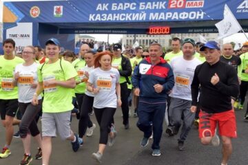 Столица Татарстана успешно провела очередной легкоатлетический масс-старт.