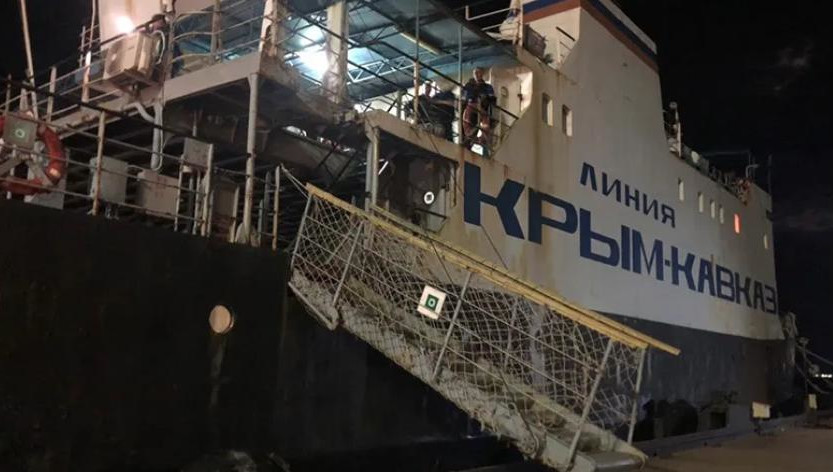 Паром &laquo;Керченский-2&raquo; выполнил уже третий рейс.