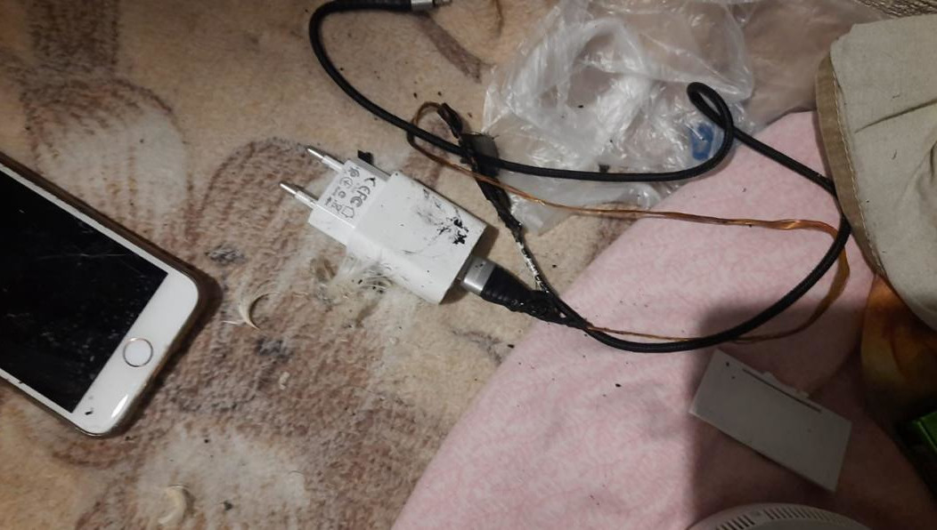 Пожар произошел этой ночью.