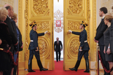 Церемония инаугурации состоится в Большом Кремлевском дворце в Москве.