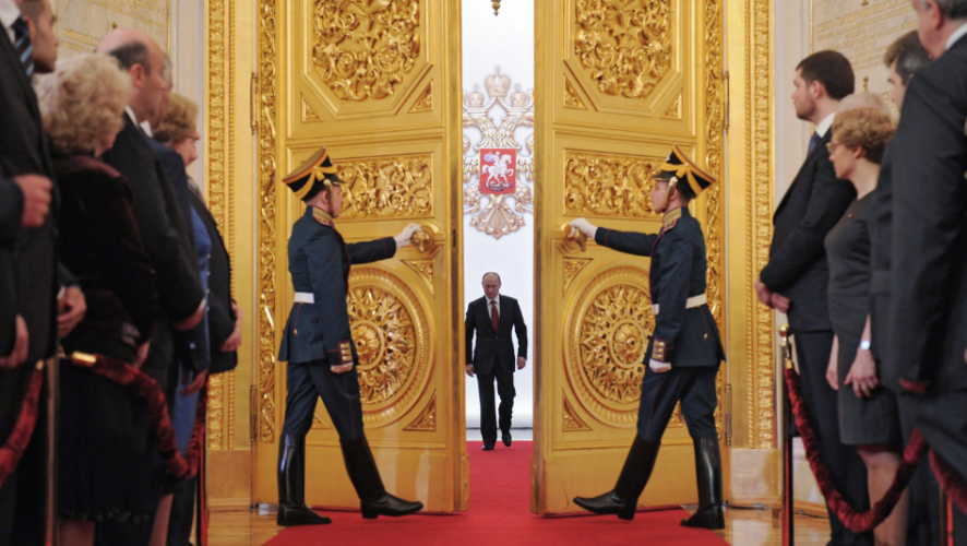 Церемония инаугурации состоится в Большом Кремлевском дворце в Москве.