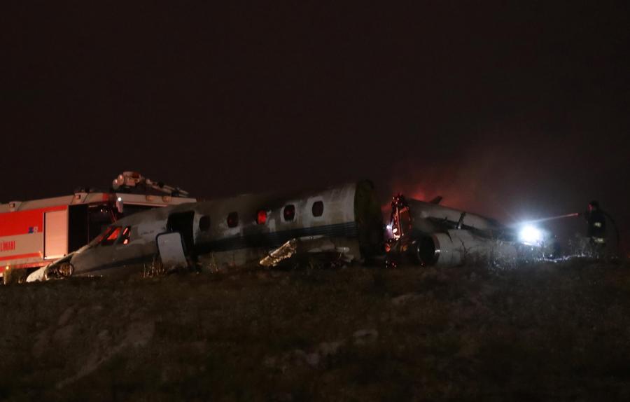еще трое получили различные травмы в результате крушения частного самолета в аэропорту Ататюрка в Стамбуле