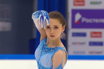 Спортсменке только разрешили участвовать в соревнованиях.