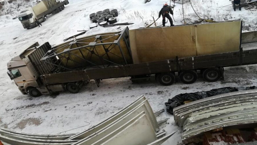 Конструкции поставляют из Волгодонска.
