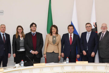 Мэр Казани встретился с европейскими властями.