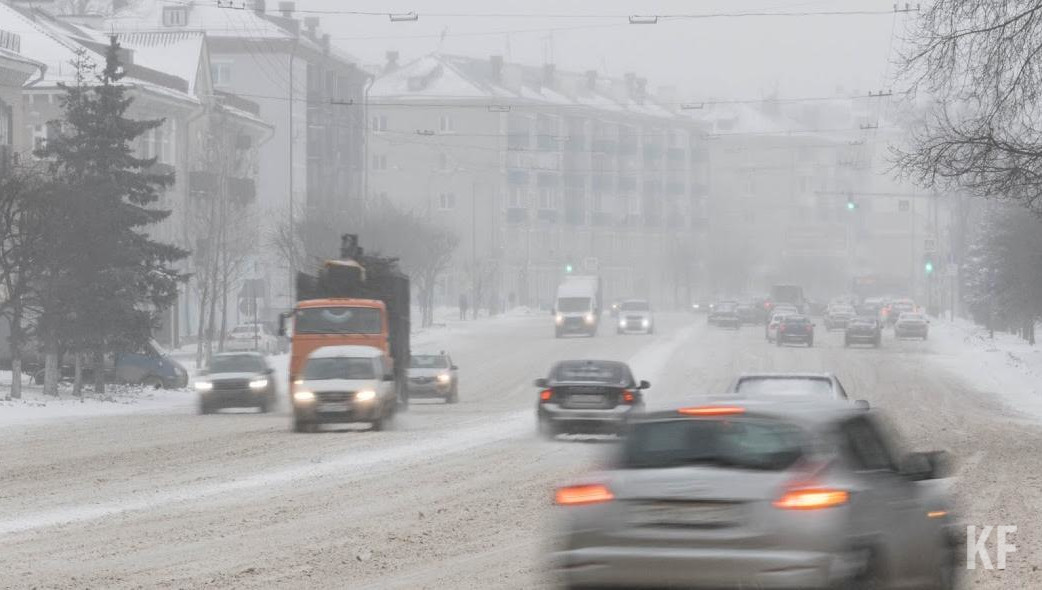 На дорогах ожидается гололедица.