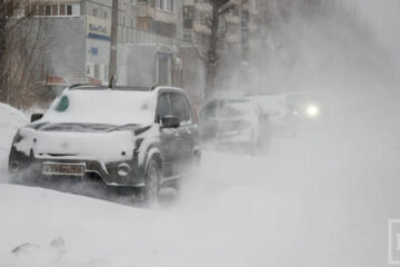 В республике ожидается гололёд и снежные заносы на дорогах.