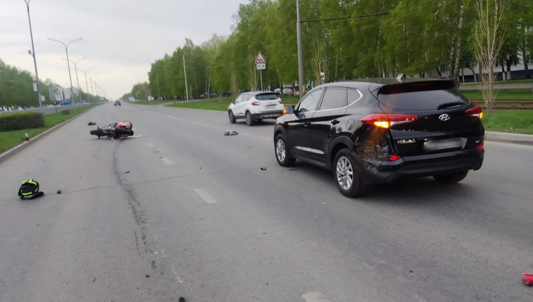 С участием байков в автограде зарегистрировали 14 ДТП.