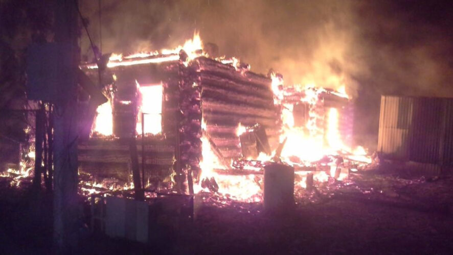 Пожар произошел в Буинском районе.