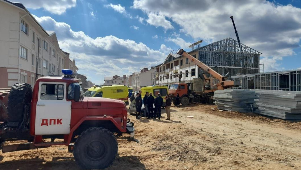Возбуждено уголовное дело по статье «Нарушения правил безопасности при ведении строительных работ».