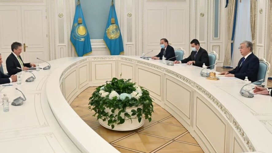 Президент республики&nbsp;посетил завод&nbsp;KamaTyresKZ в&nbsp;Карагандинской области Казахстана.