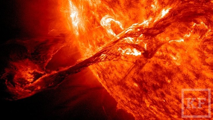 Вспышка на Солнце класса М1 была зафиксирована 20 июня