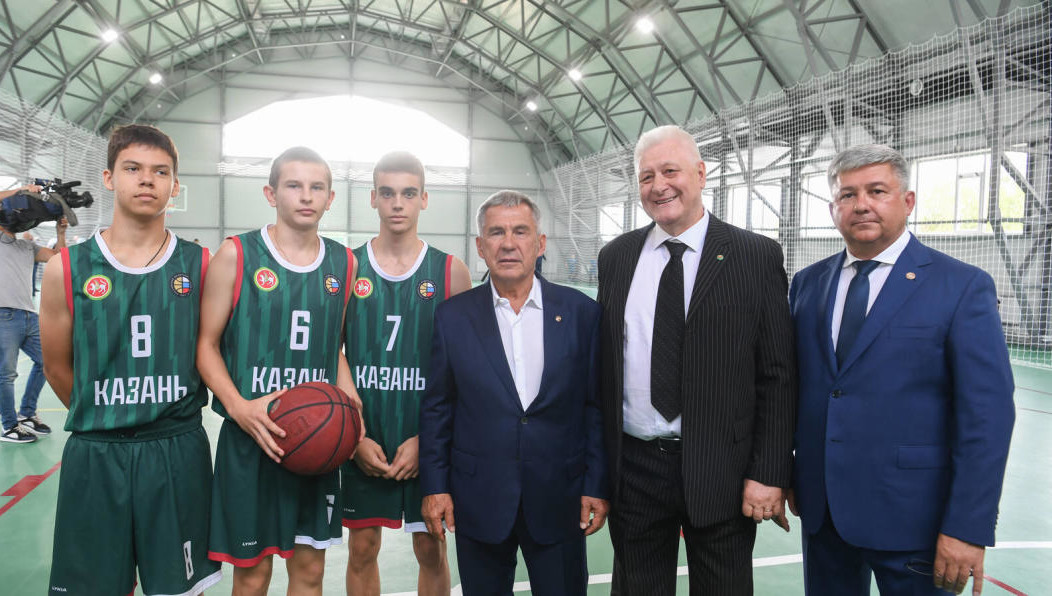 Он построен по нацпроекту «Спорт - норма жизни».