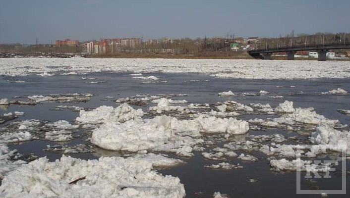В этом году на реках в Набережных Челнах ледоход начнется 10 апреля. Полное освобождение Камы ото льда произойдет в 20-х числах апреля