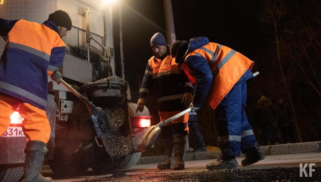 Рабочие проведут ремонт ямочных участков и дорожной одежды