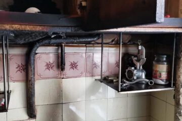 Возгорание произошло в многоквартирном доме на улице Тукая.