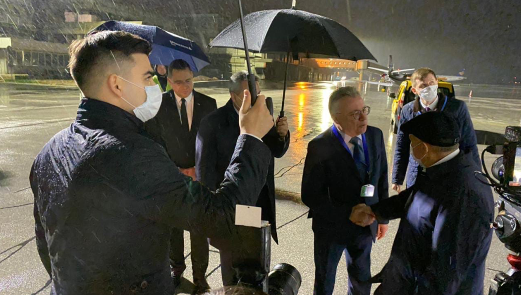 Также в составе делегации министр промышленности Татарстана