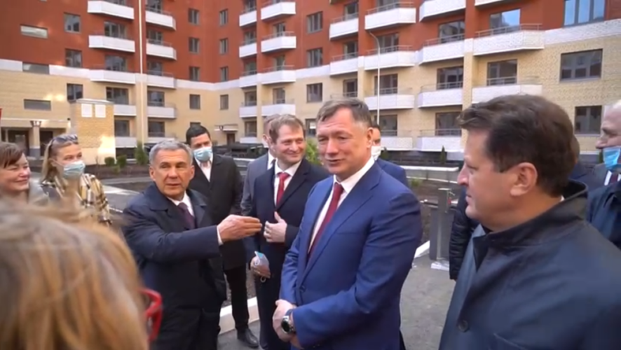 Также они&nbsp;посмотрели готовый к сдаче долгострой по адресу Достоевского 57