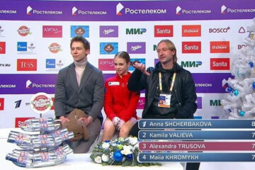 Его ученица только четвертая на чемпионате России после короткой программы.