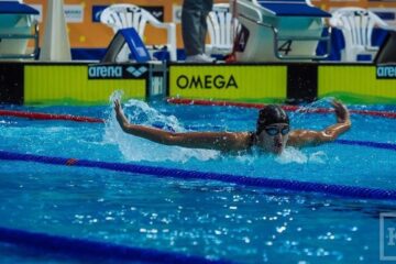 В эти дни во Дворце водных видов спорта проходит Чемпионат России по плаванию на короткой воде