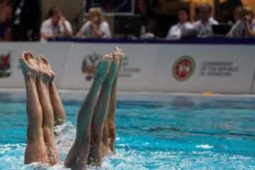 Мировая серия по синхронному плаванию проходит в Казани в эти дни.