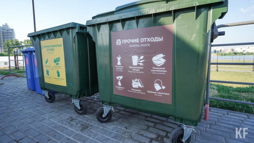 Только в этом году в рамках президентской программы «Наш двор» было введено в эксплуатацию 58 контейнерных площадок для раздельного накопления отходов.