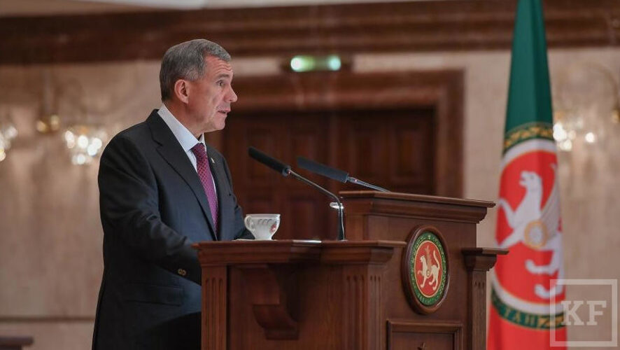 Президент Татарстана обратился с ежегодным Посланием к Госсовету республики.