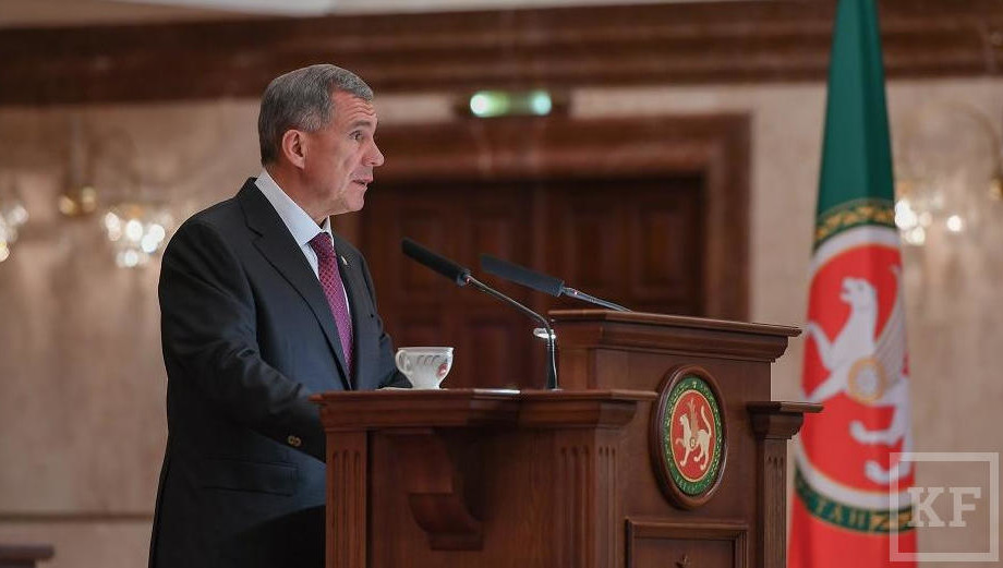Президент Татарстана обратился с ежегодным Посланием к Госсовету республики.