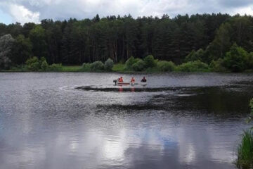 Место для купания было не оборудовано.