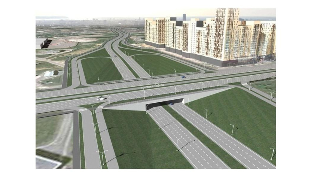 Ранее движение шло по временной дороге из-за строительства Вознесенского тракта.