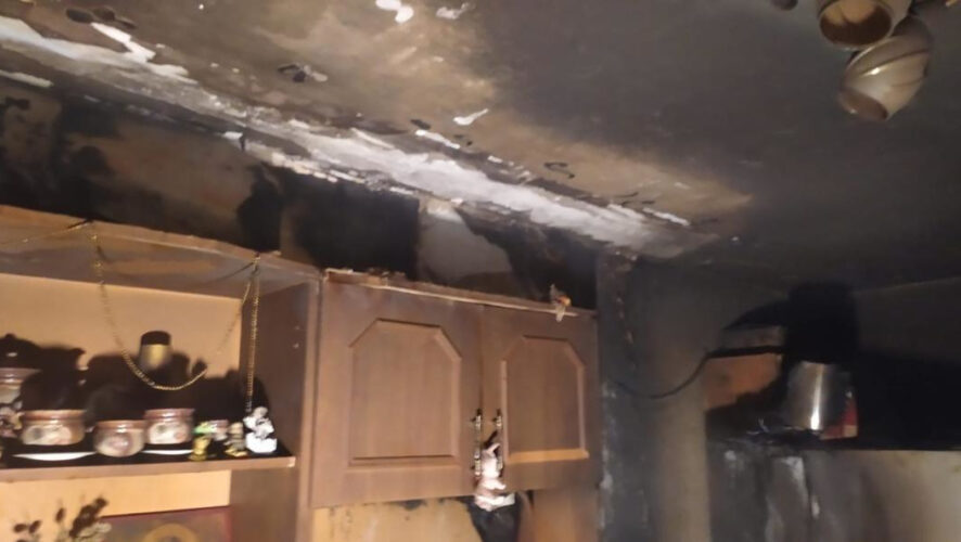 Возгорание произошло в доме коридорного типа на улице Татарстана.