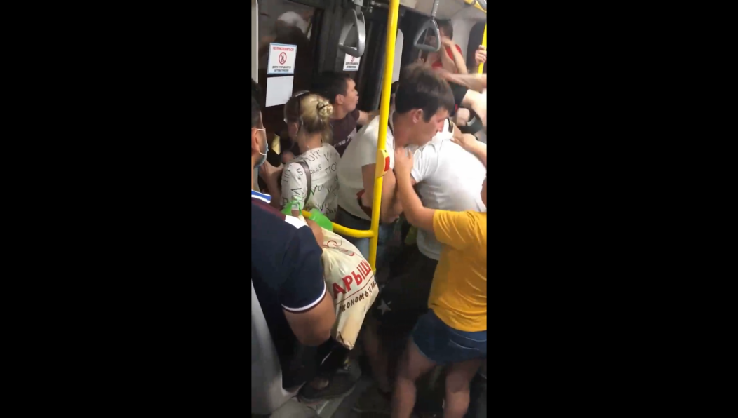 Заявление в полицию на хулиганов написала Транспортная компания.