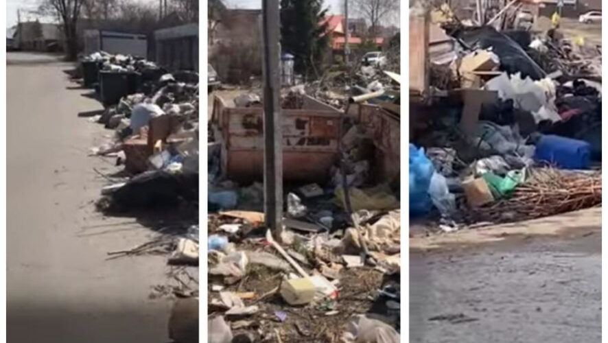 Огромные кучи можно заметить не только в&nbsp;поселках