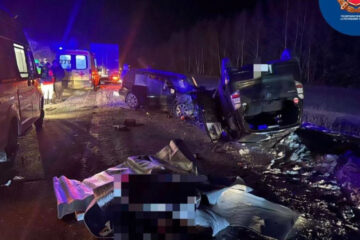 Страшная авария произошла накануне около девяти часов вечера на трассе М7 в Мензелинском районе республики.