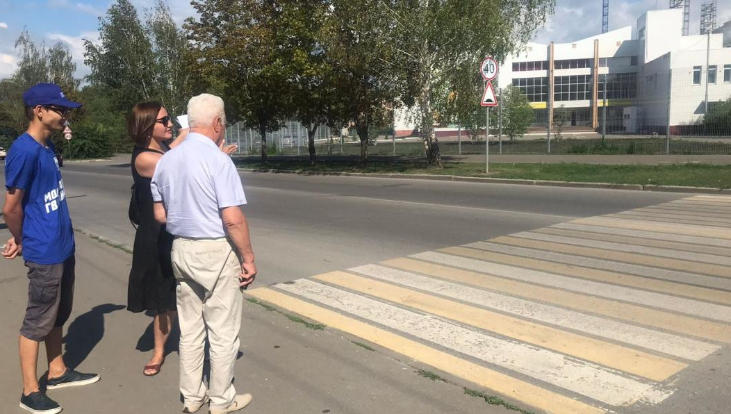 Большее внимание уделили пешеходным переходам у образовательных учреждений.