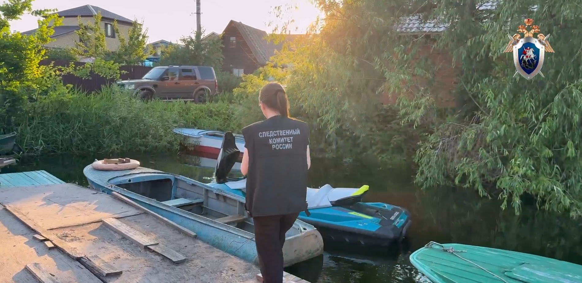 В Зеленодольском районе Татарстана произошло ДТП на воде с участием гидроцикла и сапбордистов